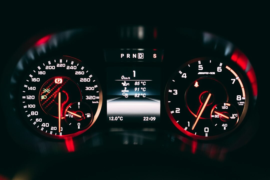 connected car dashboard